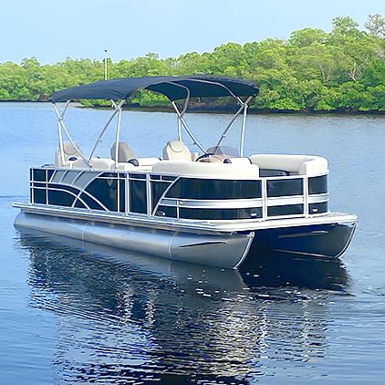 Boat Rentals Naples FL 2 Pontoon Boat